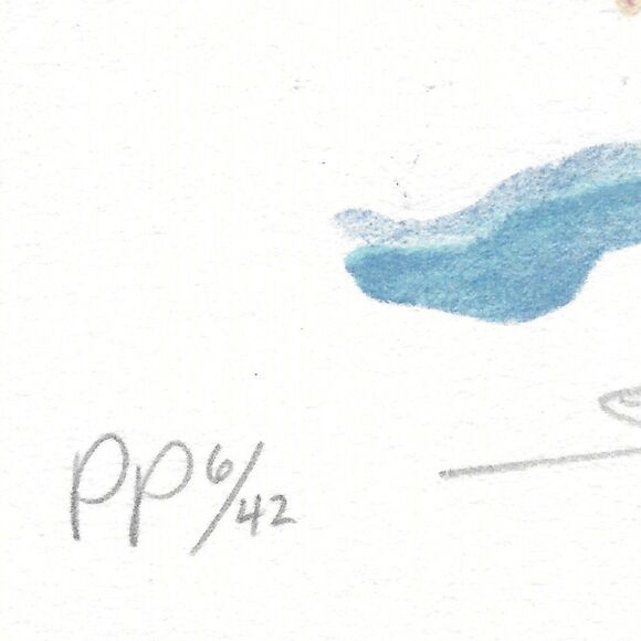 "Echos de Legende #11" by Shan-Merry Lithograph - Picture 3 of 7